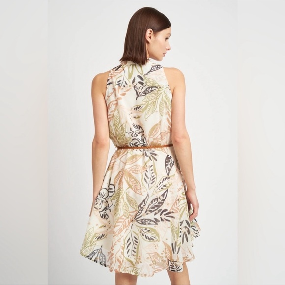 En Saison Nina Tropical Print Mini Dress Large - Picture 3 of 14